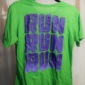 Under Armour Women's Graphic T-shirts, Set of 2, Medium, Green & Gray